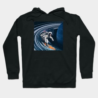 Surfing in the space Hoodie